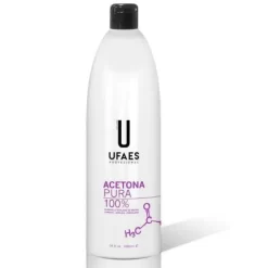 Acetona Pura Y Concentrada 100% Ufaes 1000ml.