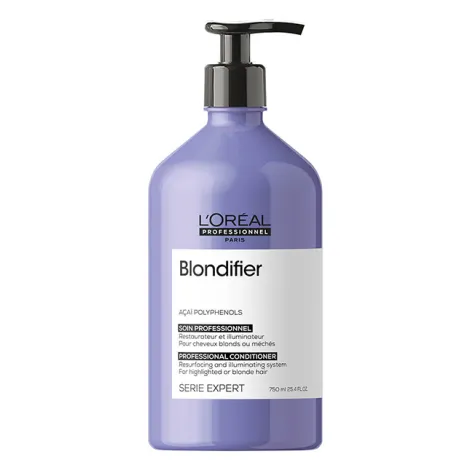 Loreal Acondicionador Iluminador Blondifier L'Oreal Professionnel 750ml. 3 Loreal Acondicionador Iluminador Blondifier L'Oreal Professionnel 750ml.