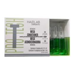 Ampollas Mega Acondicionadora Salerm Aloe Vera 12x5ml.