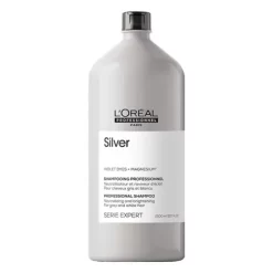 Loreal Champú Azul Matizador Antiamarillo L'Oréal Silver 1500ml.