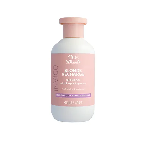 Champú Invigo Blonde Recharge 300ml. Wella. 3 Champú Invigo Blonde Recharge 300ml. Wella.