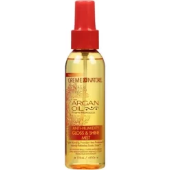 Creme Of Nature Aceite De Argan Oil Gloss Shine Mist Anti Humedad
