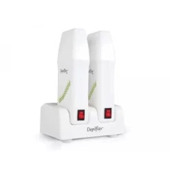 Depilflax Base Doble Con Dos Calentadores De Roll-on