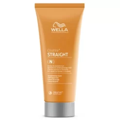 Desrizante Straight N Creatine+ Para Cabellos Resistentes 200ml. Wella