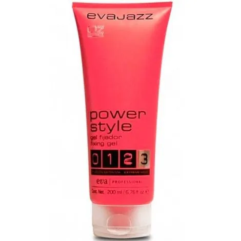 Evajazz Gel Fijador Power Style 200ml. 3 Evajazz Gel Fijador Power Style 200ml.