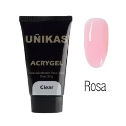 Acrygel Gel Acrilico Pink Rosa Para Uñas 30g - UÑIKAS