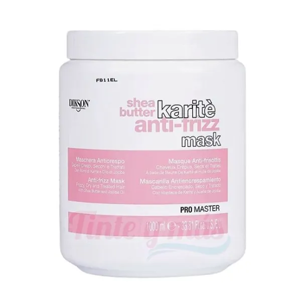 Mascarilla Dikson Anti-Frizz Karite Mask Pro Master 1000ml. 3 Mascarilla Dikson Anti-Frizz Karite Mask Pro Master 1000ml.