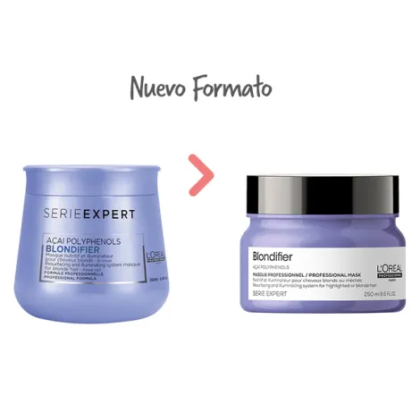 Loreal Mascarilla Blondifier L'Oréal Professionnel Série Expert 250ml 4 Loreal Mascarilla Blondifier L'Oréal Professionnel Série Expert 250ml - Imagen 2