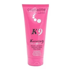 Mascarilla Keratin 9 Con Colageno Cosmelitte 200ml. Sin Aclarado