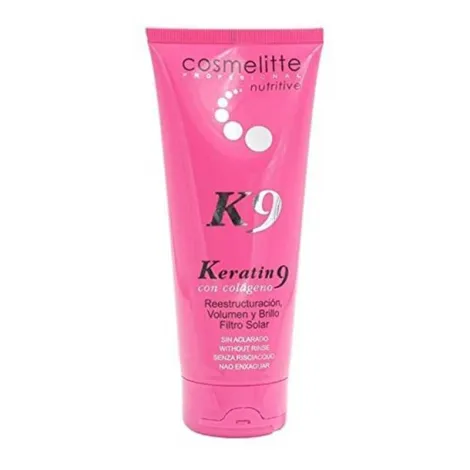 Mascarilla Keratin 9 Con Colageno Cosmelitte 200ml. Sin Aclarado 3 Mascarilla Keratin 9 Con Colageno Cosmelitte 200ml. Sin Aclarado