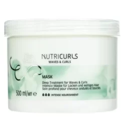 Mascarilla Nutricurls Waves & Curls Para Rizos Y Ondas 500ml. Wella