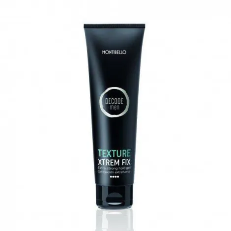 Montibello Decode Texture Men Xtrem Fix Gel Fijación Extra Fuerte 150ml. 3 Montibello Decode Texture Men Xtrem Fix Gel Fijación Extra Fuerte 150ml.