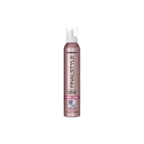 Montibello Finalstyle Espuma Color Plata 320ml. 3 Montibello Finalstyle Espuma Color Plata 320ml.