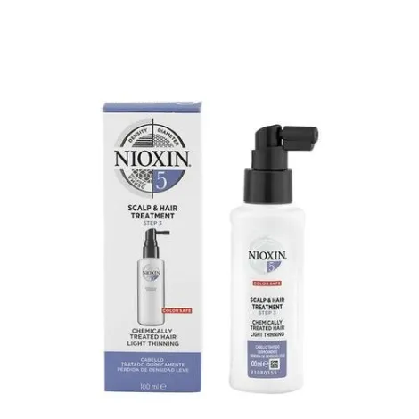 Nioxin Scalp Treatment 5 Para Cabello Tratado Quimicamente 100ml. 3 Nioxin Scalp Treatment 5 Para Cabello Tratado Quimicamente 100ml.