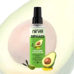Nirvel Acondicionador Bifasico Con Aguacate Y Aceite De Oliva 100ml. -Cuidado Productos Tienda nirvel acondicionador bifasico con aguacate y aceite de oliva 2