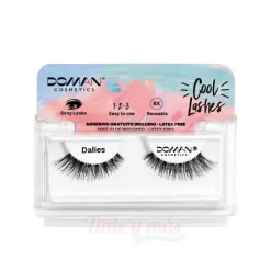Pestañas Adhesivas Pelo Natural DALIES Doman Ref 9013