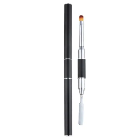 Pincel + Espátula Para Aplicar Acrylgel Manicura Profesional 3 Pincel + Espátula Para Aplicar Acrylgel Manicura Profesional