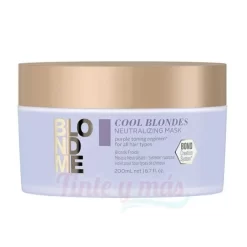 Schwarzkopf BlondMe Mascarilla Neutralizante Cool Blondes 200ml