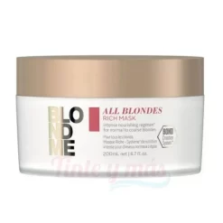 Schwarzkopf Mascarilla BlondMe Mask All Blondes Rich 200ml