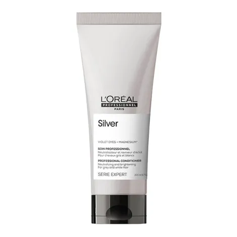 Loreal Silver Acondicionador Neutralizante L'Oréal Serie Expert 200ml 3 Loreal Silver Acondicionador Neutralizante L'Oréal Serie Expert 200ml