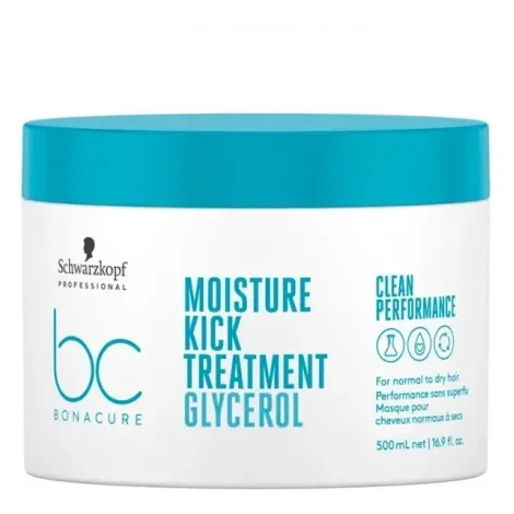 Tratamiento Schwarzkopf Mascarilla BC Moisture Kick Glycerol 500ml 3 Tratamiento Schwarzkopf Mascarilla BC Moisture Kick Glycerol 500ml