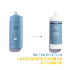 Wella Champú Invigo Aqua Pure Purifying Antigrasa 1000ml.